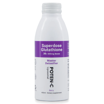 Superdose Liposomal Glutathione (500mg/15ml), Berry, 450ml - 30x Doses