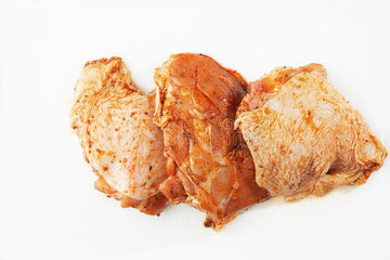 Marinated Cajun Boneless Chicken Leg (Malaysia), 500g pack frozen