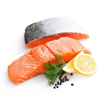 6 pack (value pack) Wild Alaskan Sockeye (Red) Salmon Fillet Portions, skin on, boneless, 160-190g, price/6 pack, frozen