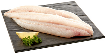 Fresh Wild Red Cod Fillets (New Zealand), skinless, boneless, price/500g pack