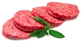 Grass Fed Lamb Burger Patties (Gluten Free), 2 x 150g/pack (300g), price/pack, frozen
