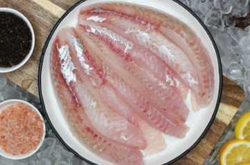 Fresh Wild Gurnard (Red) Fillets (New Zealand), boneless, skinless, 500 price/pack
