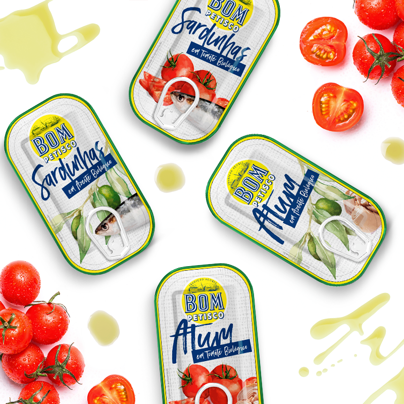 Bom Petisco Canned Solid Tuna in Olive Oil, 120g