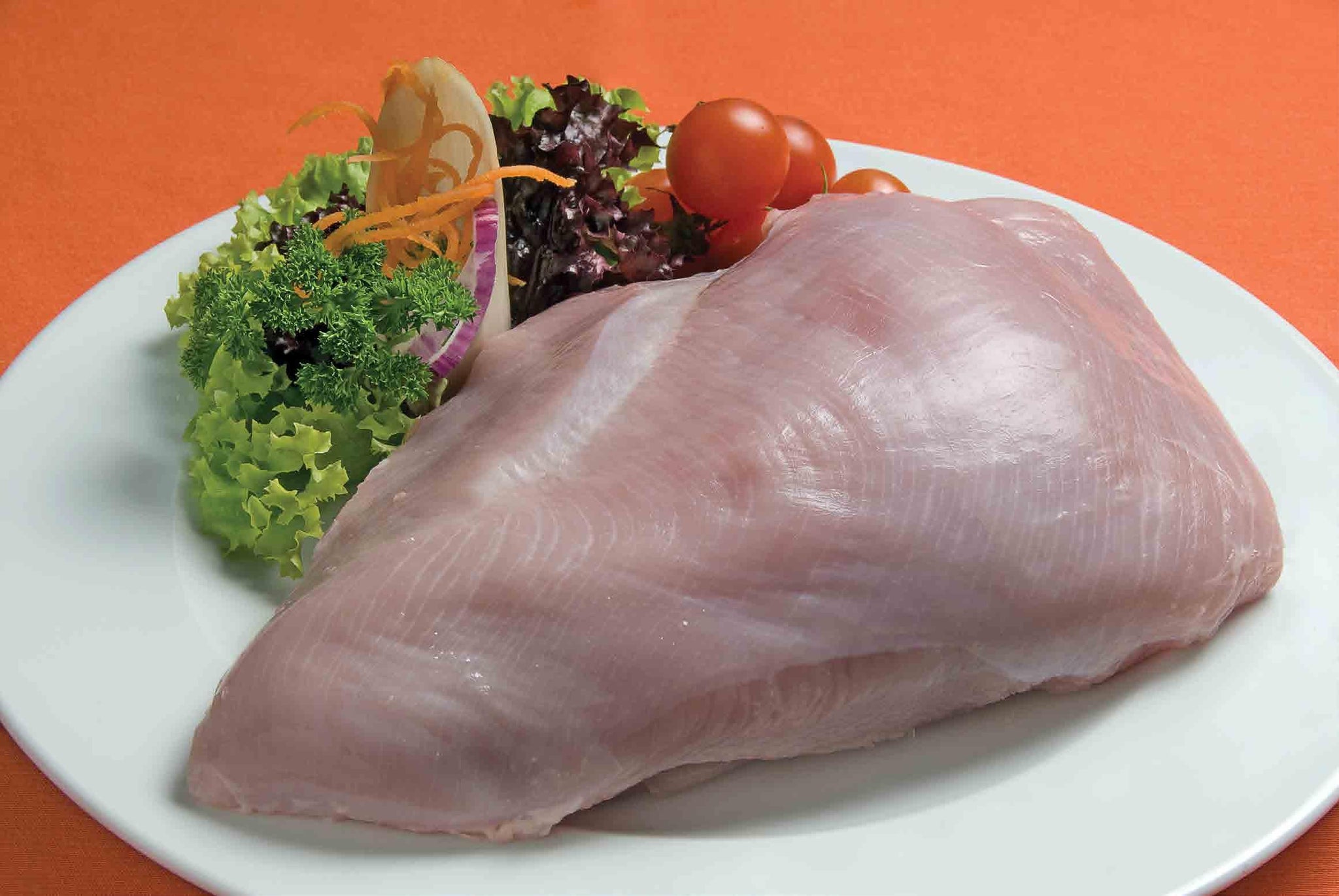 Turkey Breast, Raw Boneless ($45/kg), whole, frozen