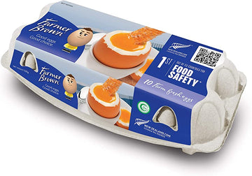 Farmer Brown Eggs, 10 pack (New Zealand)