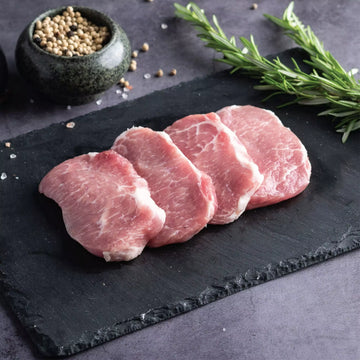 Iberian Pork Loin Shabu Shabu, 220g, frozen