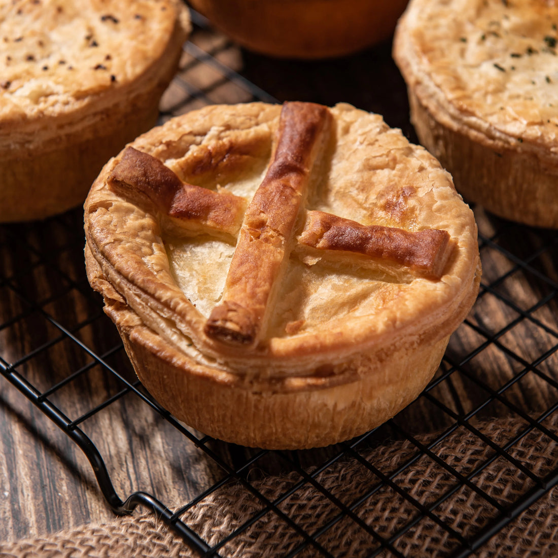 Chicken & Mushroom (Halal) Pie, 250g, frozen