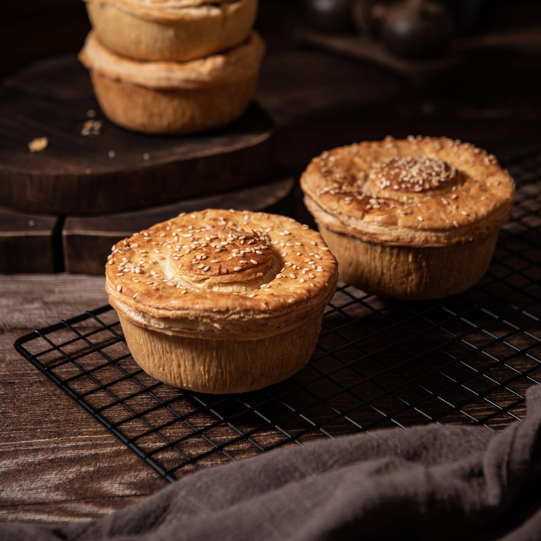 Beef Pie (with veges), 260g, frozen