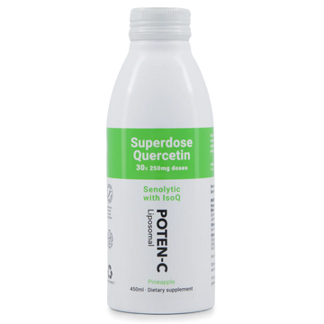 Superdose Liposomal Quercetin (250mg/450ml), Pineapple - 30x Doses
