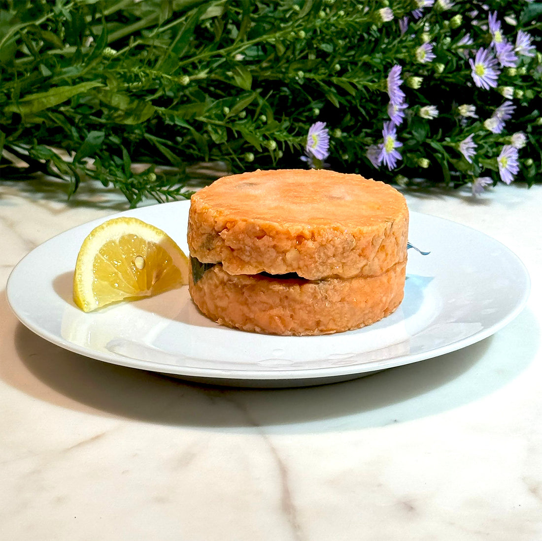 Salmon Burger Patties, 2 pce/pack, 200g (total), price/pack, frozen