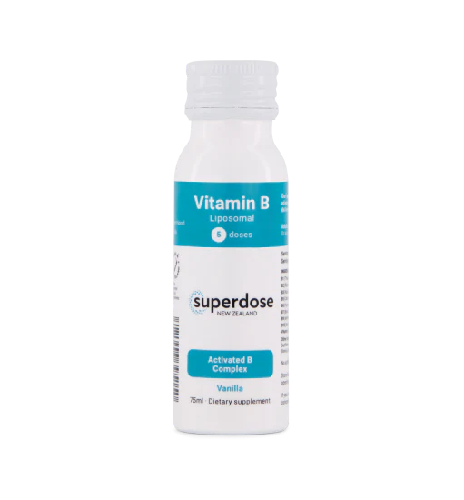 Superdose Liposomal Vitamin B Complex, Vanilla, 75ml - 5x Doses