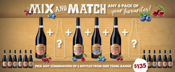 6 Bottles Mix & Match (value pack) 100% Pure Juice, 750ml (glass) - Eden Orchards, price/6 bottles