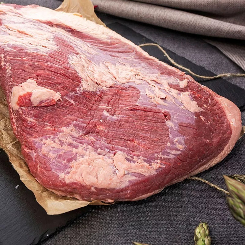 Beef Whole Brisket (point end/deckle off) price/whole frozen,$33 per kg (Grain Fed/Halal)