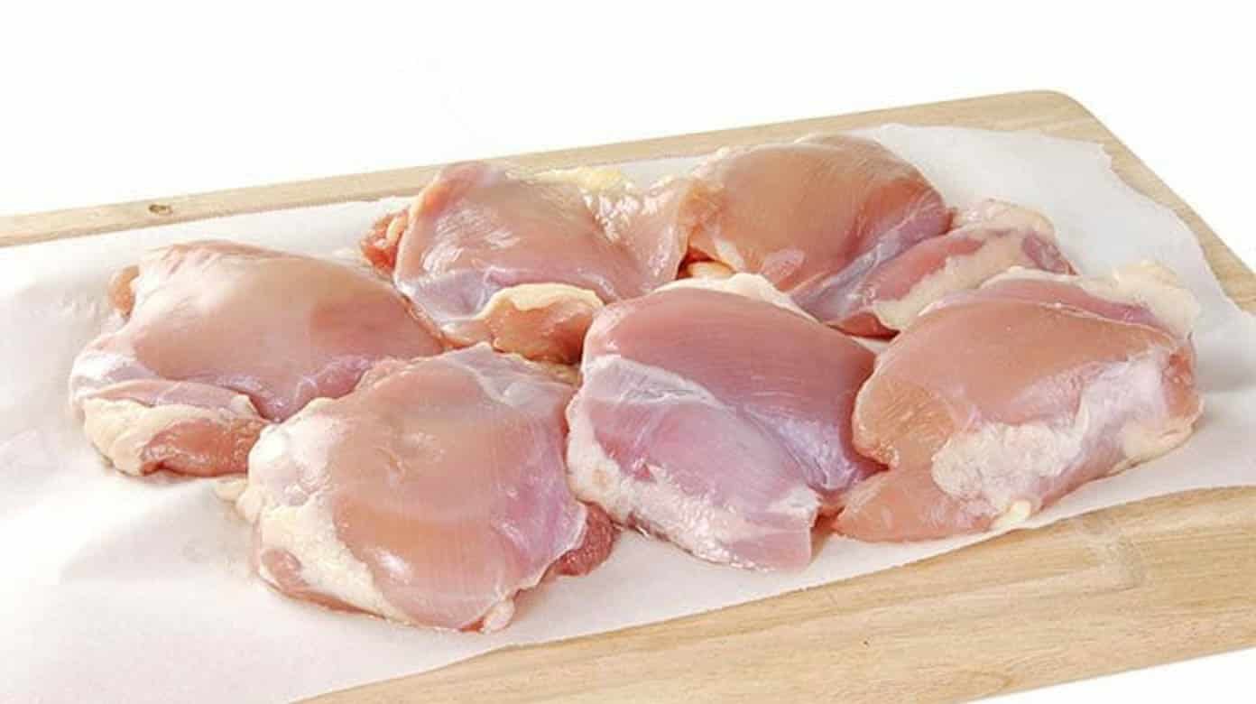 Fresh Organic Chicken (Malaysia) Boneless Thigh (Skinless), 500g pack (3-4 pcs)