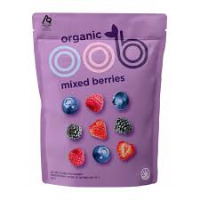 Oob, Organic Mixed Berries, 500g, frozen