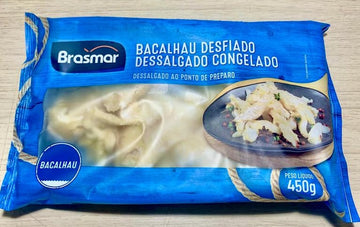 Wild Codfish Bacalhau (desalted) Shredded (Desfeito) 400g, price/pack, frozen