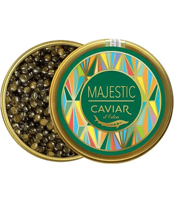 Chilled Majestic Caviar (Caviar d'Eden), 30g