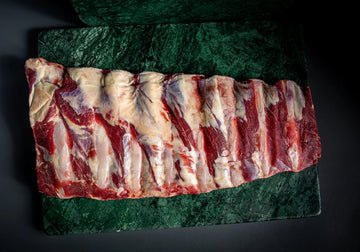Grass Fed (Halal) Angus Beef Back Ribs, frozen ($40/kg)