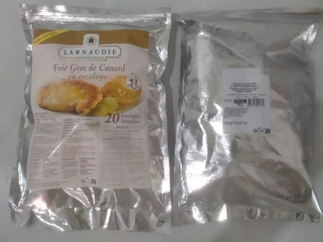 Foie Gras (Duck), Sliced, 20x50g per pack, frozen