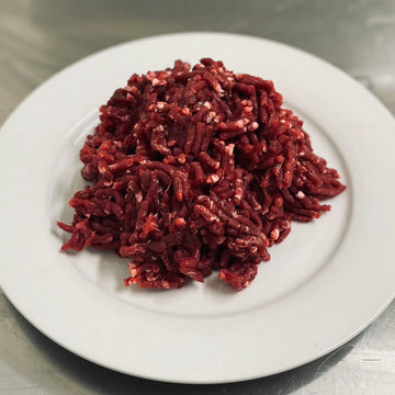 Grass Fed Venison Pluck Mince (pet grade), 1kg/pack, frozen ($43/kg)