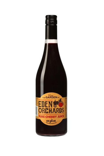 100% Pure Cherry Juice, 750ml (glass) - Eden Orchards