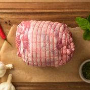 Chilled Grass Fed (Halal) Lamb Shoulder Roast, Boneless, Rolled, Netted, price/portion ($54/kg)