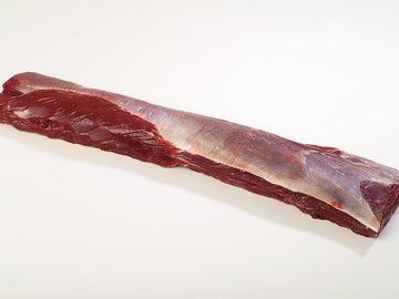 Chilled Grass Fed Venison (Red Deer) Whole Striploin (Sirloin), boneless, price/whole ($110/kg)