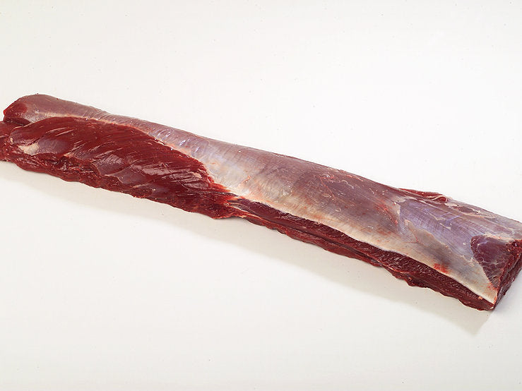 Grass Fed Venison (Red Deer) Whole Striploin (Sirloin), boneless, price/whole, frozen