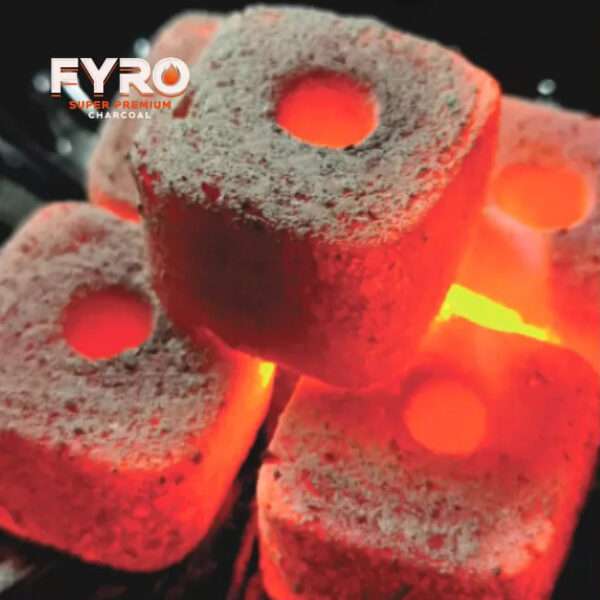Fyro Cocobrick Charcoal, 1.2kg