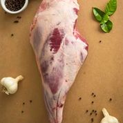 Grass Fed (Halal) Lamb Leg, Bone in (ABO), frozen ($44kg)