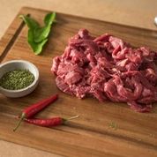 4 packs (value pack) Chilled Grass Fed (Halal) Angus Beef Premium Stir-Fry, 500-550g, price/4 pack (2-2.2kg)