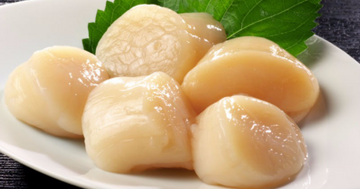 Frozen Wild Japanese Scallop (Jumbo) Meat (U10), price/500g