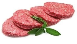 4 packs (value pack) Grass Fed Lamb Burger Patties (Gluten Free), 2 x 125g/pack (300g), (total 1kg), price/4 pack (8 patties), frozen