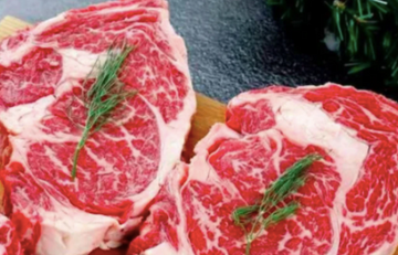 6 packs (value pack) Chilled Wagyu Ribeye (MB4/5), 1 pce/pack of 250-275g, price/6 pack (1.6kg/Halal)
