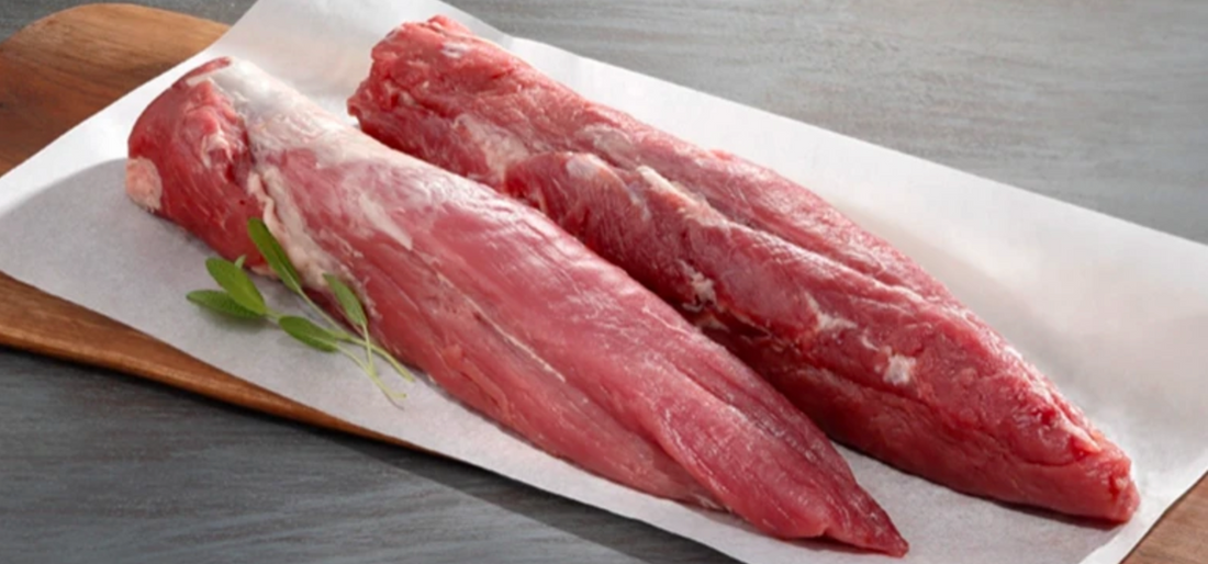 3 packs (value pack) Pork (whole) Tenderloin (Free Range) boneless, price/pack 3x 500g (1500g) frozen