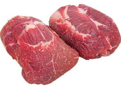 Grass Fed (Halal) Angus Beef Cheeks, (1-2 wholes), price/pack, frozen ($54/kg)