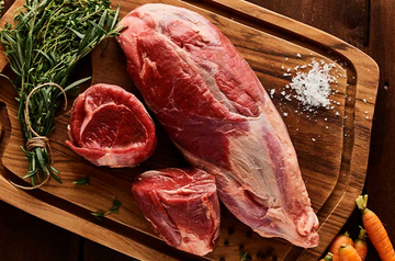 Chilled Grass Fed (Halal) Angus Beef Shin (heel muscle/shank), boneless ($42/kg)