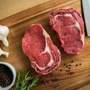 Grass Fed (Halal) Angus Beef Ribeye Steak (Scotch Fillet) Boneless (2 pce/500-550g), price/pack, frozen