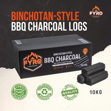 Binchotan style Charcoal Logs, 10kg