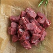 4 packs (value pack) Chilled Grass Fed (Halal) Lamb Premium Diced, 500g pack, price/4 pack (2kg)