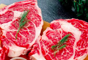 Wagyu Beef Ribeye Steak (MB4/5), 1 pce pack/250-275g, price/pack, frozen halal