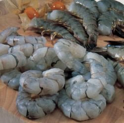 Black Tiger Prawns (Peeled Deveined Tail On/PDTO), 16/20, (Halal) price/1kg pack, frozen