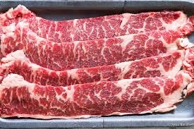 Angus Beef Short Ribs (LA/Flanken Cut/Korean BBQ style), 8mm cut, 1-1.1kg (Halal), price/pack, frozen