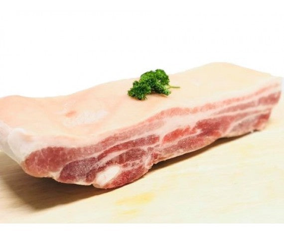 Pork Belly Roast, Skin On, 800g, frozen