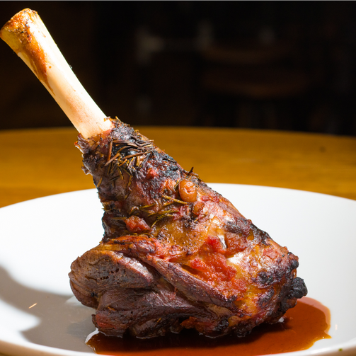 Lamb Shank Braised/Stewed, 550g, price/pack, frozen