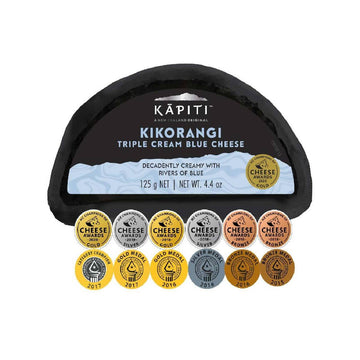 Kapiti Kikorangi Triple Cream Blue Cheese, 125g
