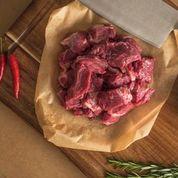 4 packs (value pack) Chilled Grass Fed (Halal) Angus Beef Premium Diced (500g pack), price/4 pack (2kg)