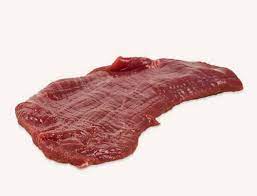 Chilled Grass Fed Venison (Red Deer) Flank (Bavette) Steak, 990-1050g ($74/kg) ppl
